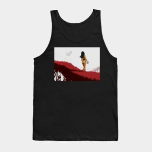 Astronaut girl Tank Top